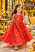 Riwaayat Red Lehenga Dress for Girls