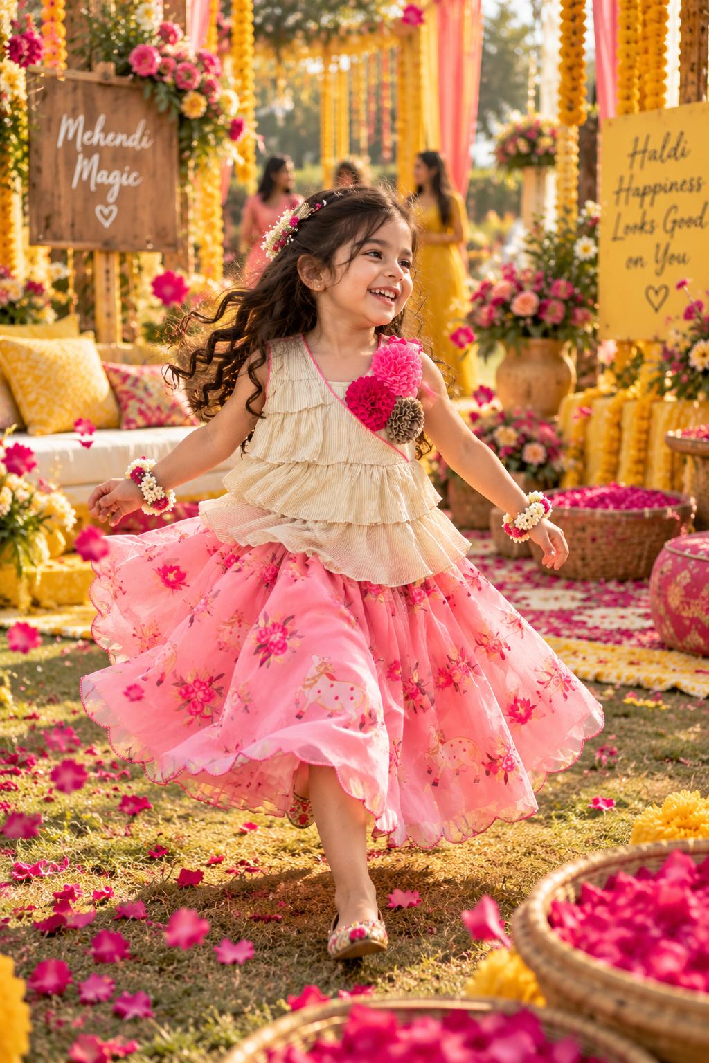 Rosie Garden Ruffle Dress
