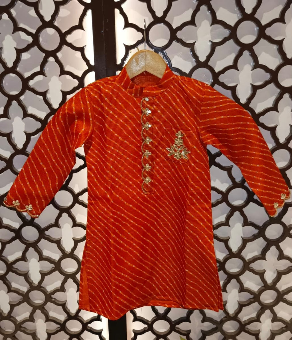 Shubh Aarambh Boy Kurta Set